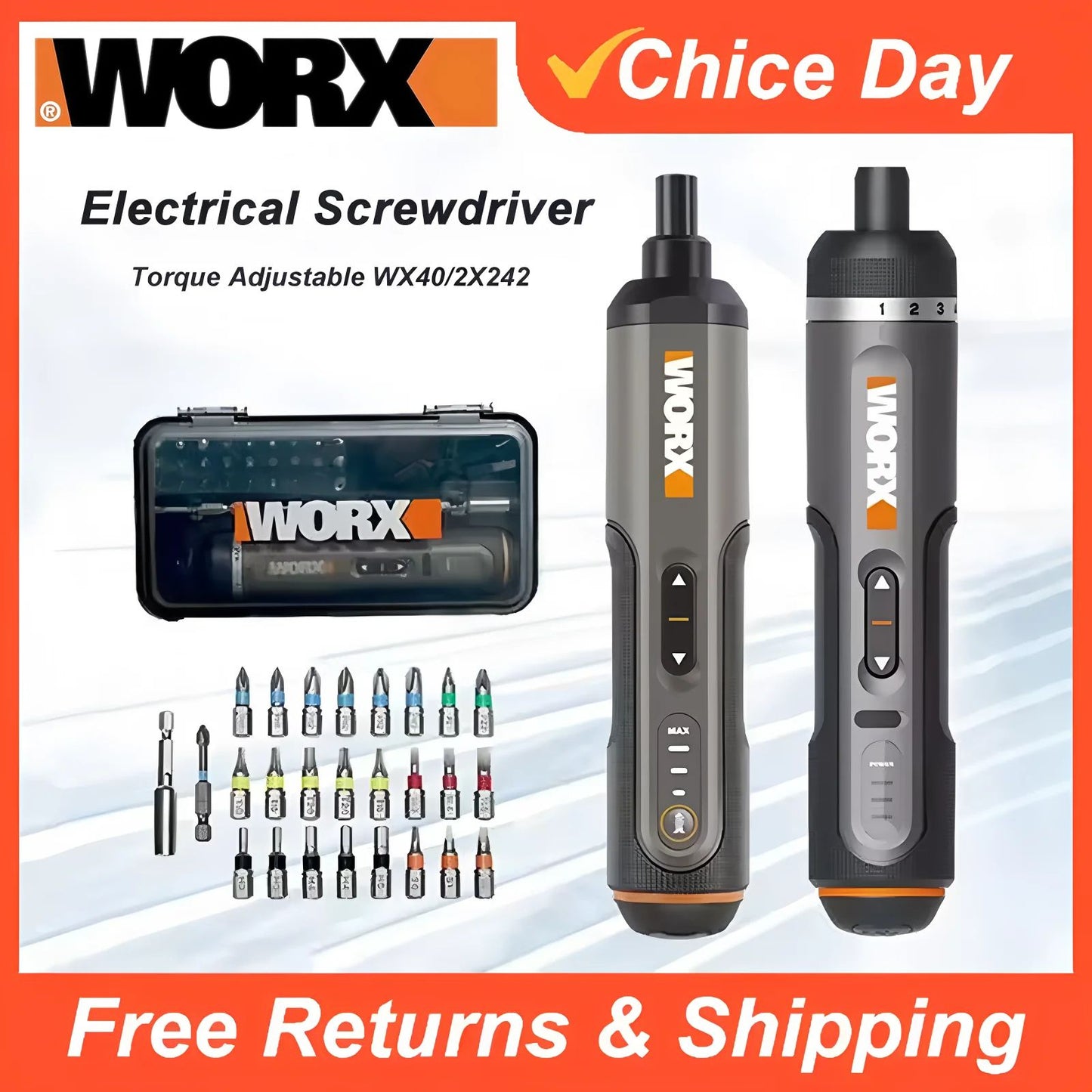Smart Cordless Drill Bit Sets Power Tools Electrical Screwdriver Sets USB Rechargeable Handle 1