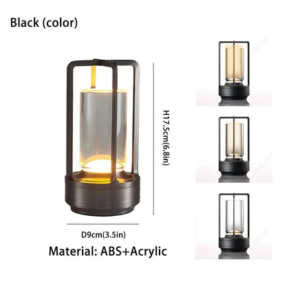 Creative Cordless LED Table Lamp For Desk Bedside And Outdoor Camping Atmosphere Light 8
