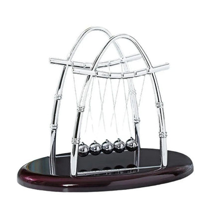 Newton's Cradle, Creative Physics Science Craft, Educational Steel Balance Ball Toy, Funny Desktop Ornament
