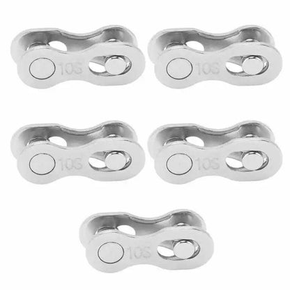Bicycle Chain Quick Link Connector Set 5 Pairs 9