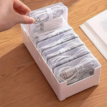 Cable Organizer Storage Box Set 5