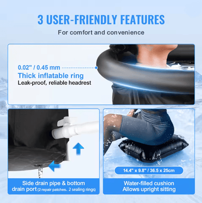 ChillPro Portable Ice Bath Tub For Athletes 2