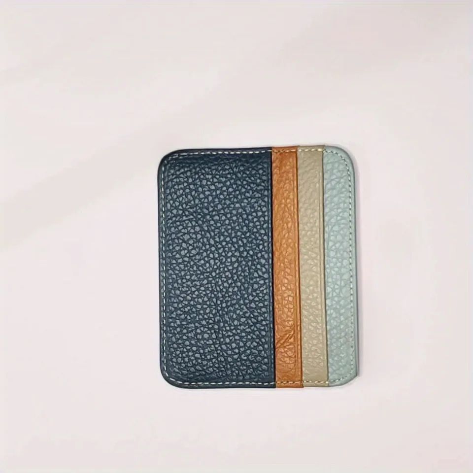 Ultra Thin Credit Card Holder Slim Minimalist Wallet With 6 Card Slots And Money Clip 2