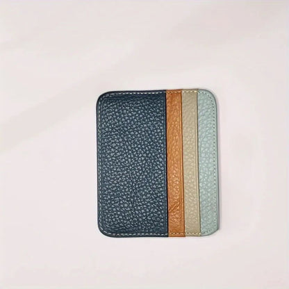 Ultra Thin Credit Card Holder Slim Minimalist Wallet With 6 Card Slots And Money Clip 2
