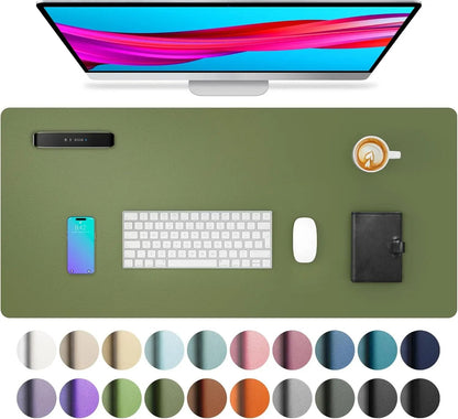 Large Waterproof PU Leather Desk Mat 13