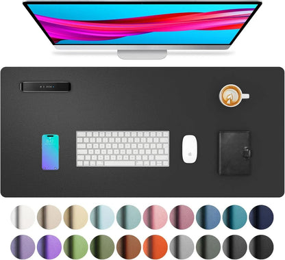 Large Waterproof PU Leather Desk Mat 15