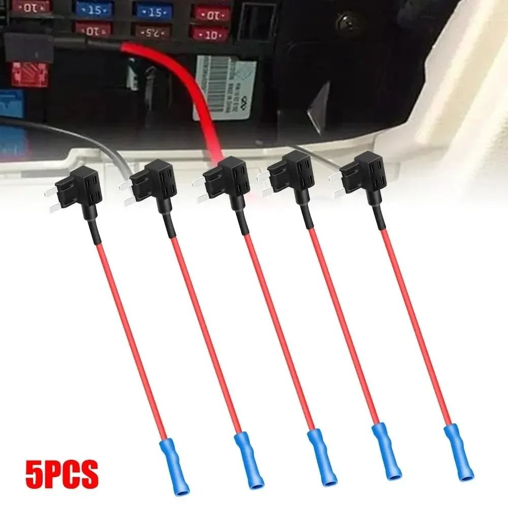 Add-a-Circuit Mini Blade Fuse Adapter Set for Car Fuse Box