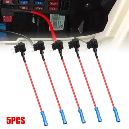 Add-a-Circuit Mini Blade Fuse Adapter Set for Car Fuse Box
