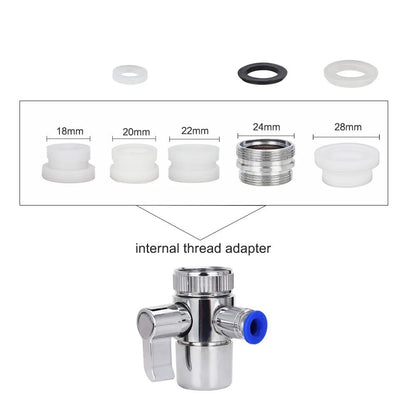 Faucet Oral Irrigator  Water Jet Dental Flosser Tooth Cleaner With 6 Nozzle Tips For Deep Cleaning  5