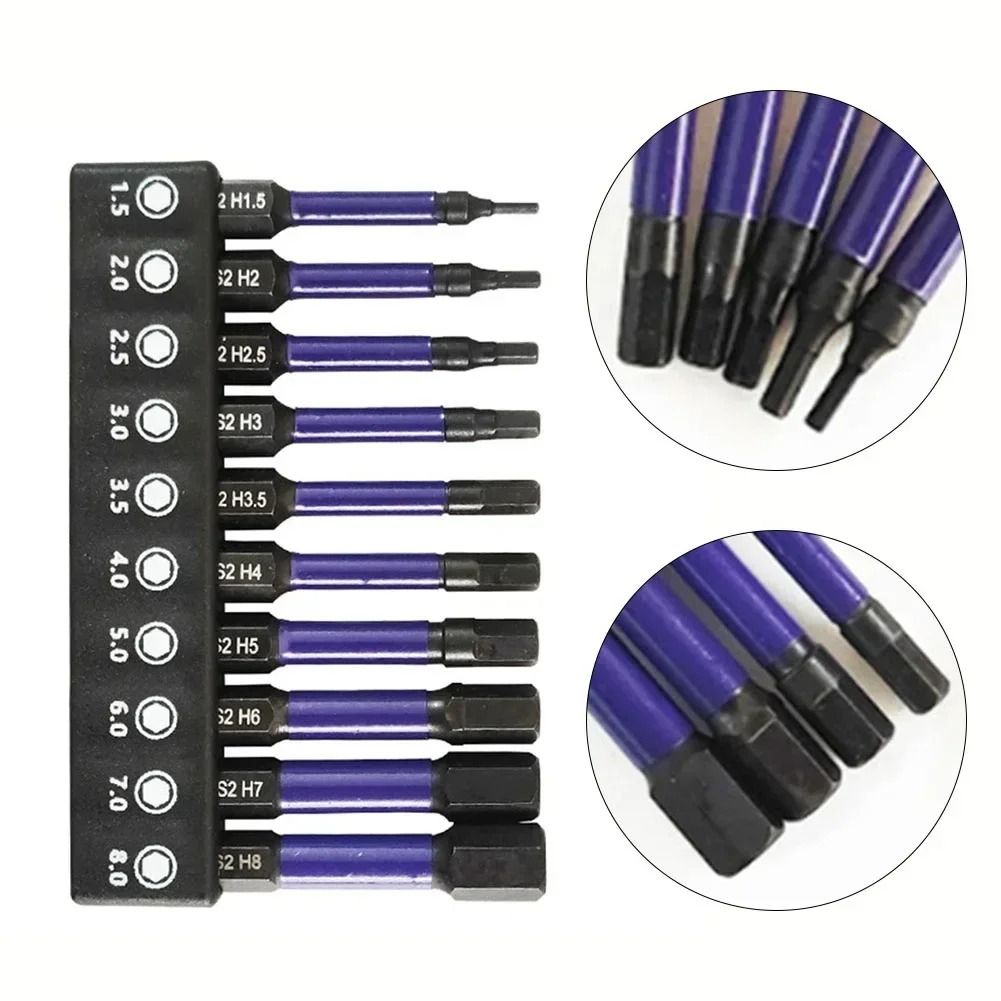 Magnetic Hex Head Drill Bit And Wrench Set 5