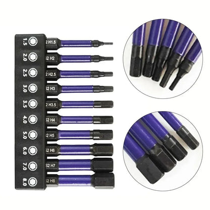 Magnetic Hex Head Drill Bit And Wrench Set 5