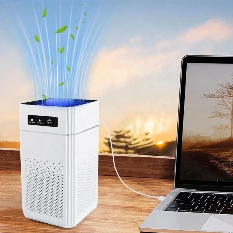 Professional Home Air Purifier With Activated Carbon Negative Ions  Quiet Formaldehyde And Odor Rem 1