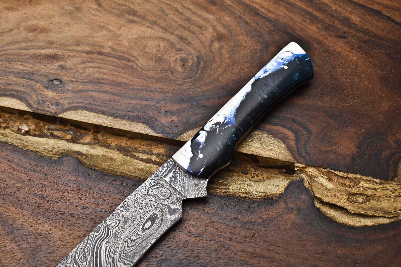110 Handmade Damascus Steel Chef Knife  Full Tang Kitchen Cooking Blade 1