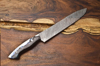 13 Handmade Damascus Steel Chef Knife  Full Tang Professional Kitchen Blade 3