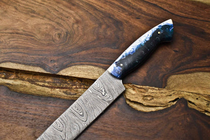 13 Handmade Damascus Steel Chef Knife  Full Tang Professional Kitchen Blade 1