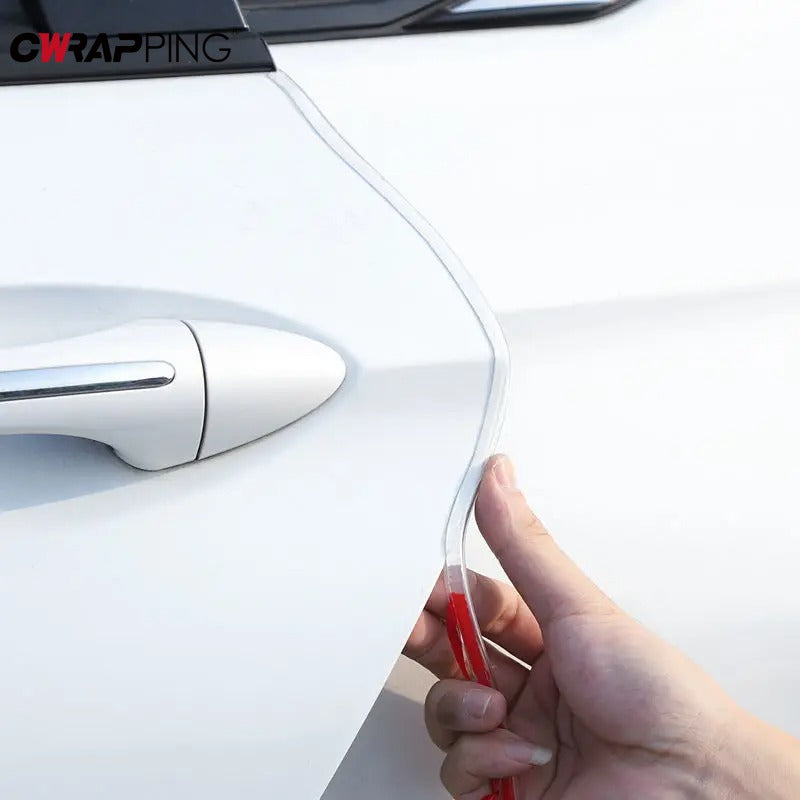 Transparent Car Door Edge Guards U Shape Clear Rubber Seal Protector Auto Door Edge Trim For Car Ac 1