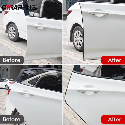 Transparent Car Door Edge Guards U Shape Clear Rubber Seal Protector Auto Door Edge Trim For Car Ac 3