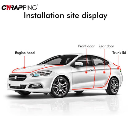 Transparent Car Door Edge Guards U Shape Clear Rubber Seal Protector Auto Door Edge Trim For Car Ac 4