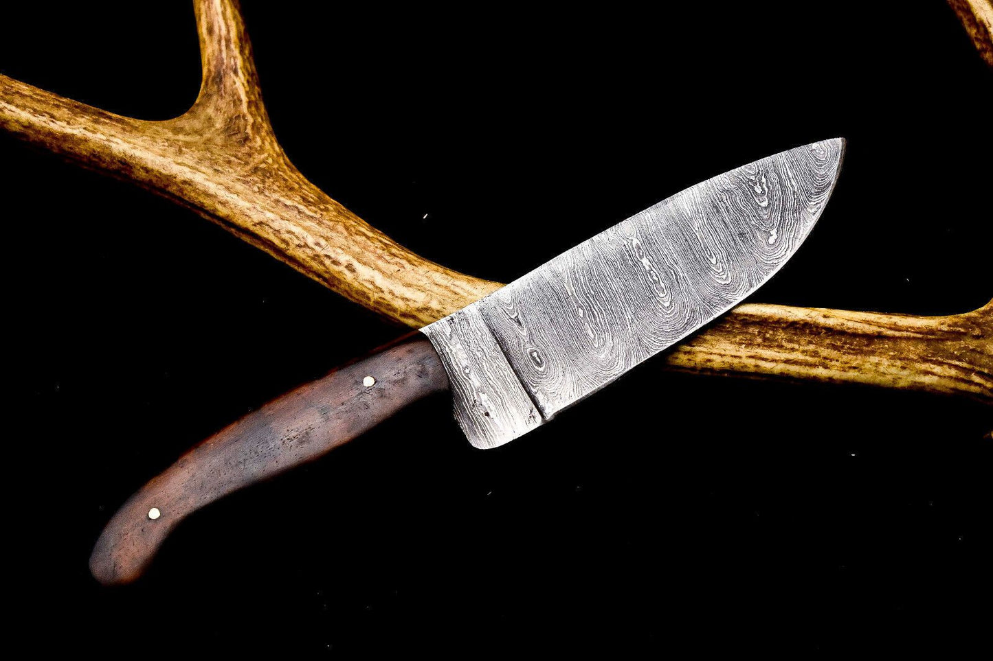 12" Damascus Steel Chef Knife | Hand-Forged Blade for Kitchen Professionals