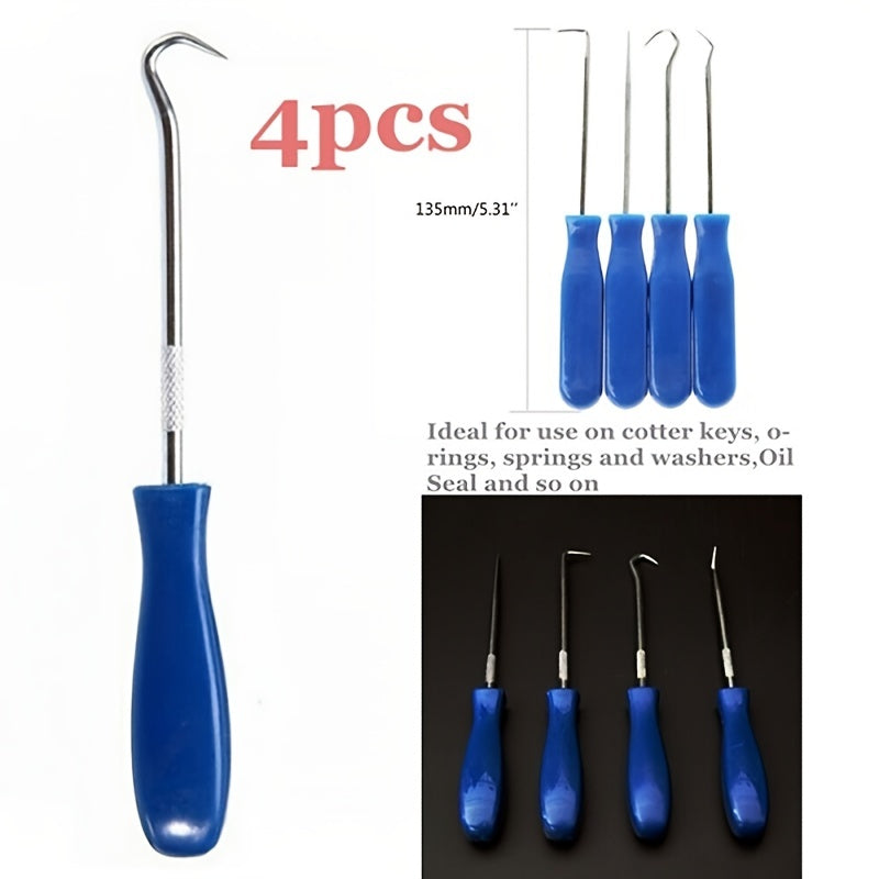Auto Oil Seal Remover Tool Kit Car Screwdriver Pick Hook Set Vehicle Gasket Puller 3