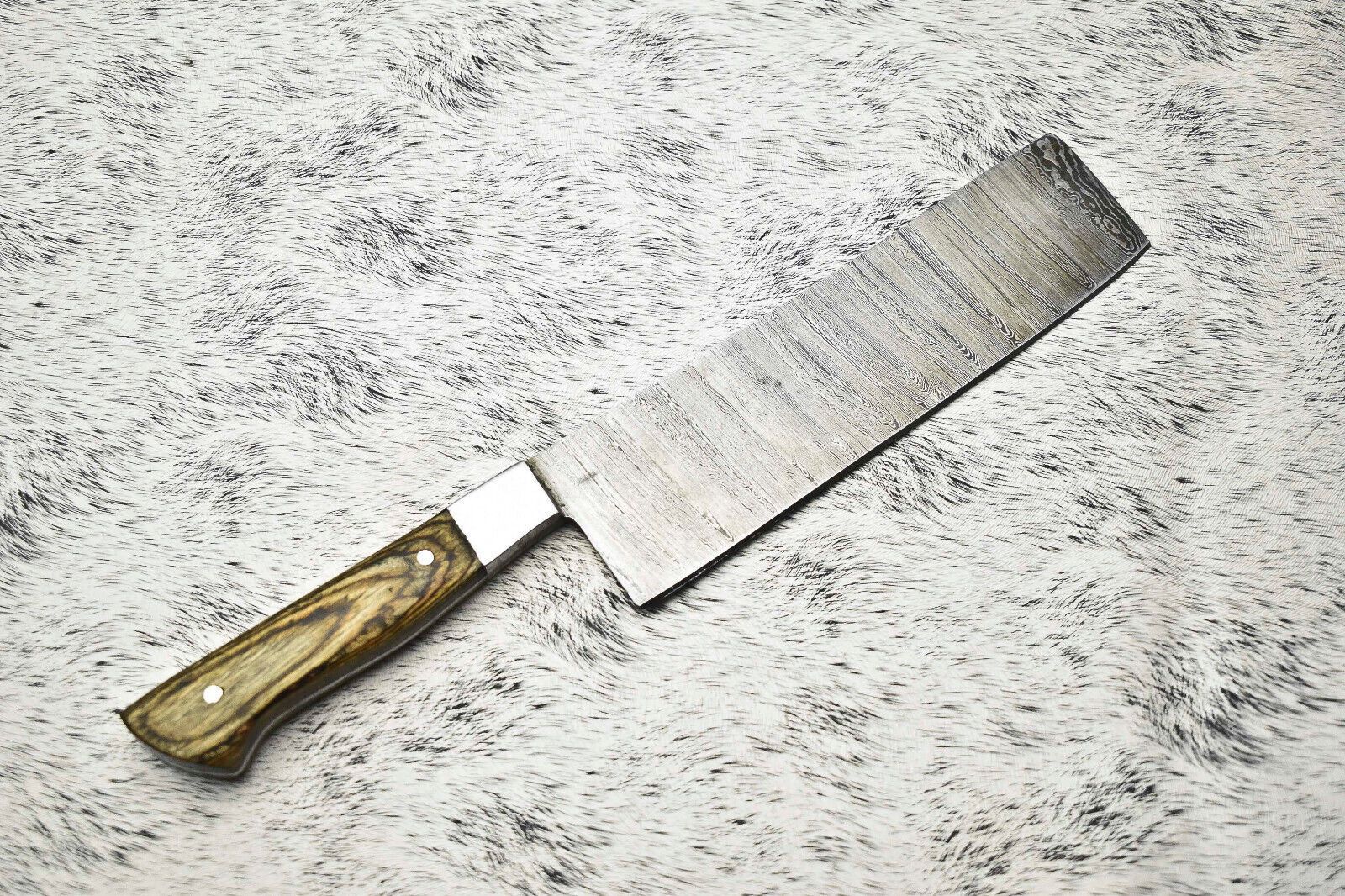 Professional 12 Handmade Chef Knife  Damascus Steel Full Tang Blade 3