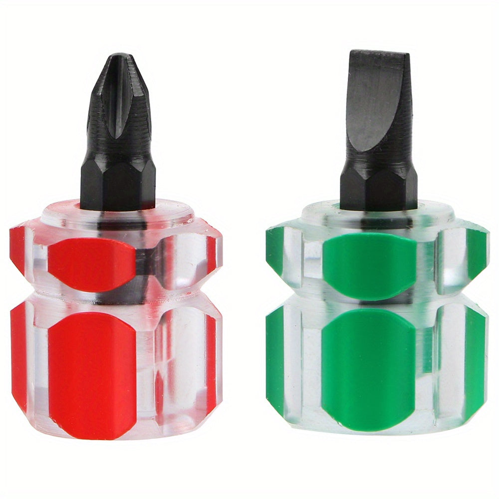 Mini Hand Tool, Car Fender Repair Tools, Short Slotted Screwdriver, Phillips Split Accessories Retrofit Kit