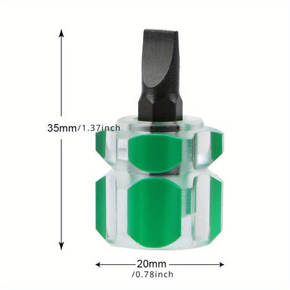 Mini Hand Tool, Car Fender Repair Tools, Short Slotted Screwdriver, Phillips Split Accessories Retrofit Kit