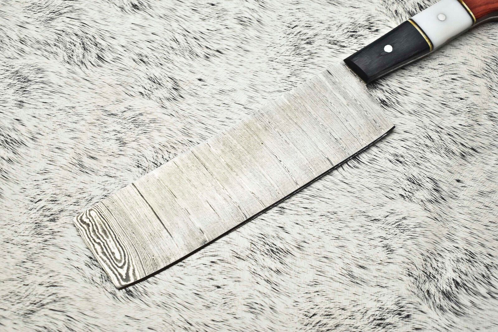 Custom 11 Damascus Steel Chef Knife  Handmade Full Tang Kitchen Knife 2
