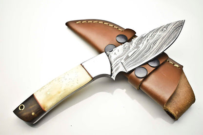 Custom Handmade Damascus Steel Chef Knife | Full Tang Forged Sport Blade