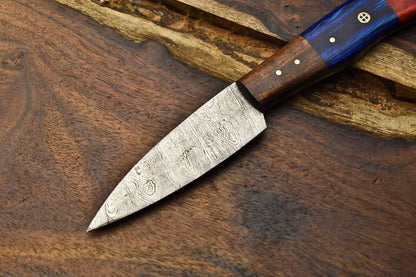 Handmade 8 Damascus Steel Chef Knife  Sharp Kitchen Cooking Knife 2