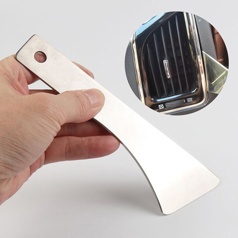 Auto Interior Trim Pry Tool Set, Stainless Steel Door Panel Removal, Dashboard Fastener Repair Tools
