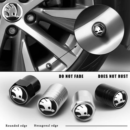 Auto Accessories, Metal Car Badges, Wheel Tire Valve Covers, Premium Car Styling Kit