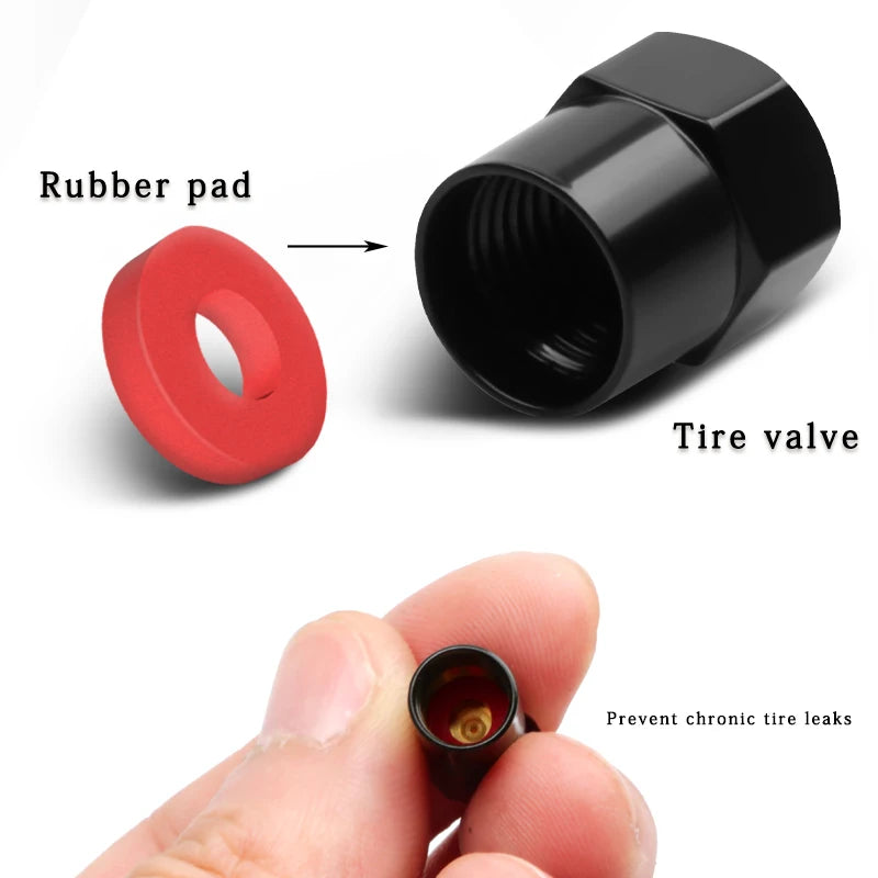 Auto Accessories, Metal Car Badges, Wheel Tire Valve Covers, Premium Car Styling Kit