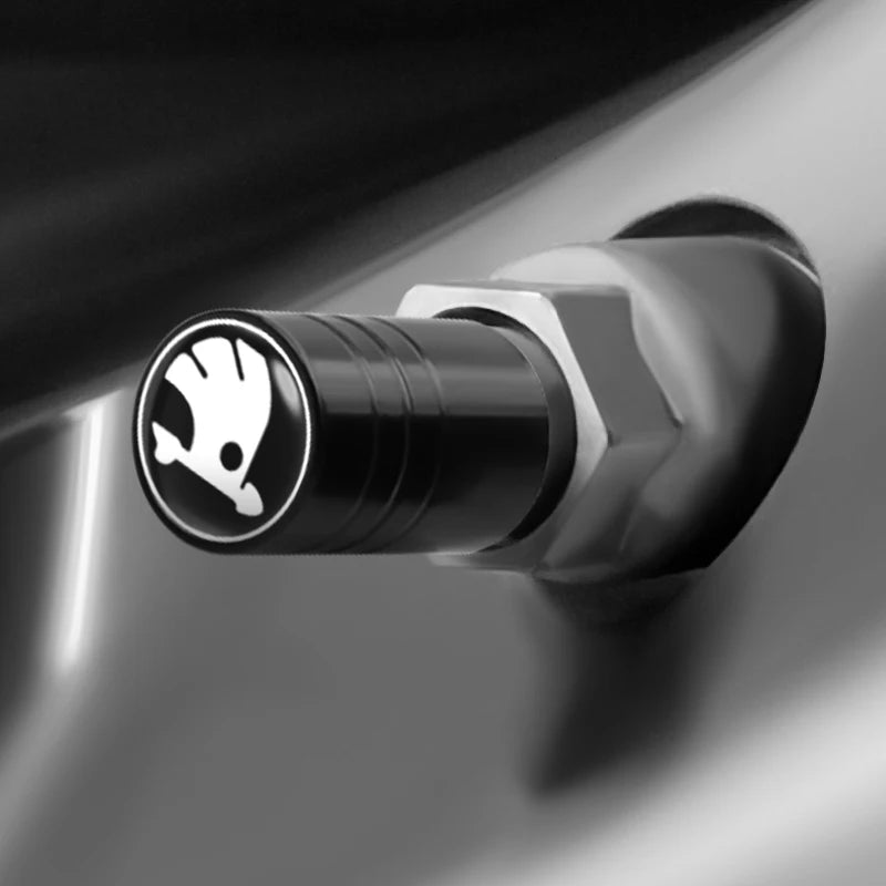 Auto Accessories, Metal Car Badges, Wheel Tire Valve Covers, Premium Car Styling Kit