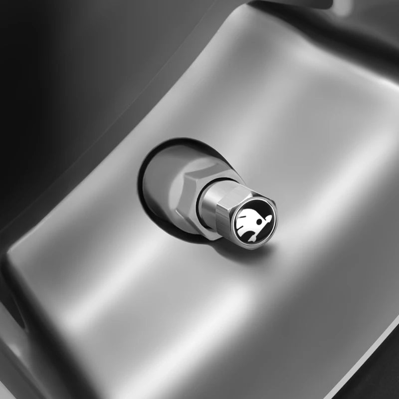 Auto Accessories, Metal Car Badges, Wheel Tire Valve Covers, Premium Car Styling Kit