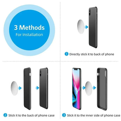 Air Vent Magnetic Car Phone Mount Secure Clip Holder Stand For Car 4