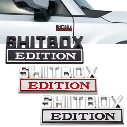Emblem, 3D Zinc Alloy Car Badge, Tail and Side Sticker Accessories