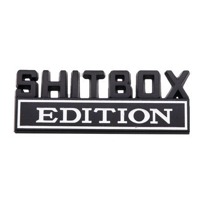 Emblem, 3D Zinc Alloy Car Badge, Tail and Side Sticker Accessories