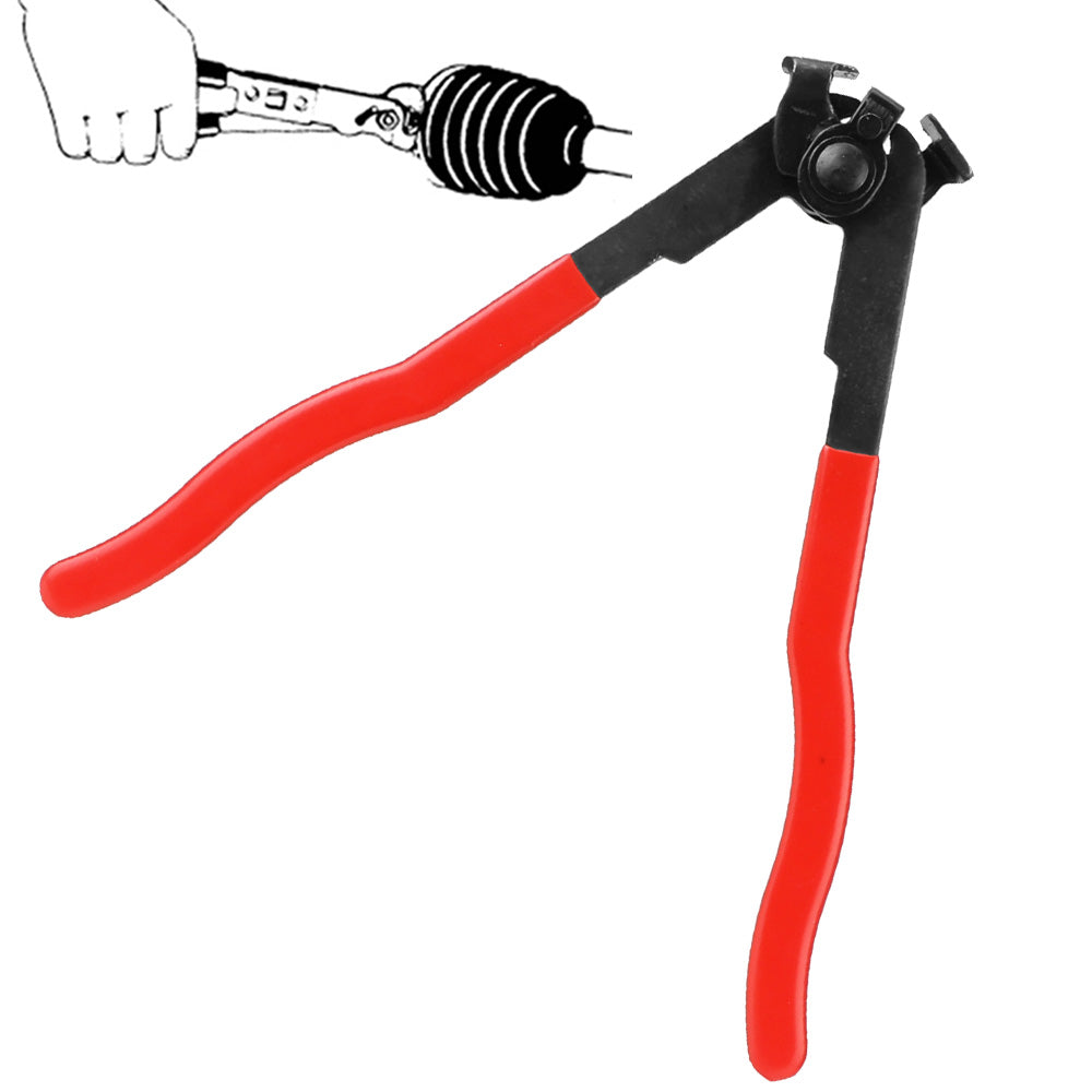Car Banding Hand Tool Kit Durable CV Joint Boot Clamp Pliers Fuel Filter And Exhaust Pipe Repair To 3