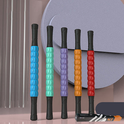 Yoga Deep Muscle Massage Stick, Gear Roller Shaft, Personal Training Fascia Relaxation Roller for Fitness Recovery