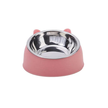 Tilted Non Slip Pet Feeding Bowl 6