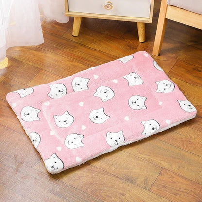 Soft Flannel Pet Sleeping Mat For Dogs And Cats 10