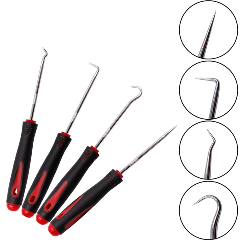 Auto Repair Tools Kit Ring Seal Gasket Puller Remover Car Pick Hook Set Oil Seal Screwdrivers 2