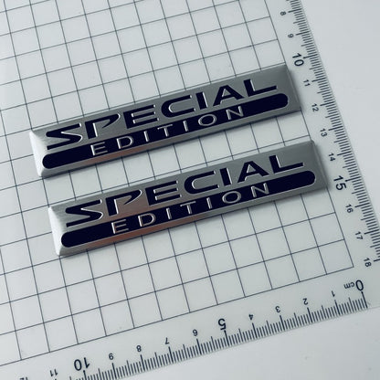 Aluminium LIMITED EDITION Emblem Sticker, 3D Metal Logo Badge, Car Trunk Decal, Special EDITION Fender Sticker Accessori