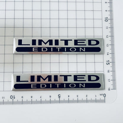 Aluminium LIMITED EDITION Emblem Sticker, 3D Metal Logo Badge, Car Trunk Decal, Special EDITION Fender Sticker Accessori