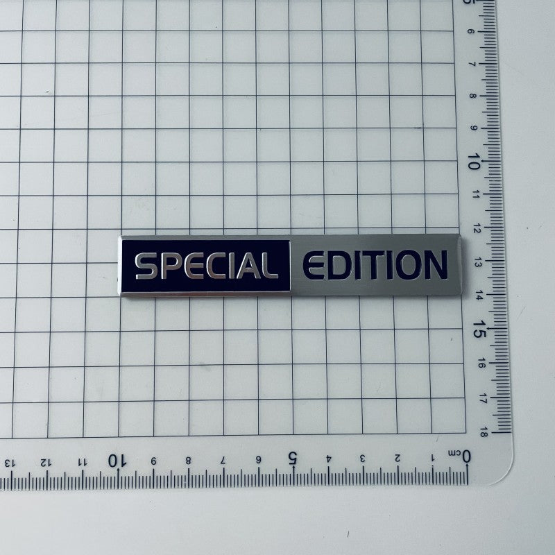 Aluminium LIMITED EDITION Emblem Sticker, 3D Metal Logo Badge, Car Trunk Decal, Special EDITION Fender Sticker Accessori