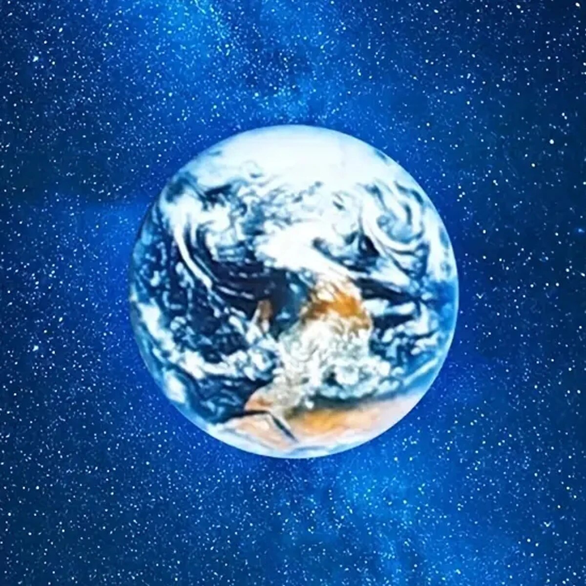 Moon Earth Projection Lamp, USB Ceiling Atmosphere Light, 3D Space Night Light for Bedroom Decor