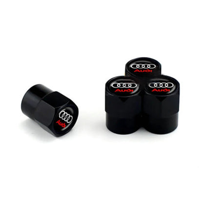 Universal Car Sticker Accessories Durable Valve Stem Caps Cover Auto Tire Decoration Set 2