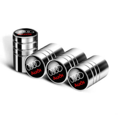 Universal Car Sticker Accessories Durable Valve Stem Caps Cover Auto Tire Decoration Set 4