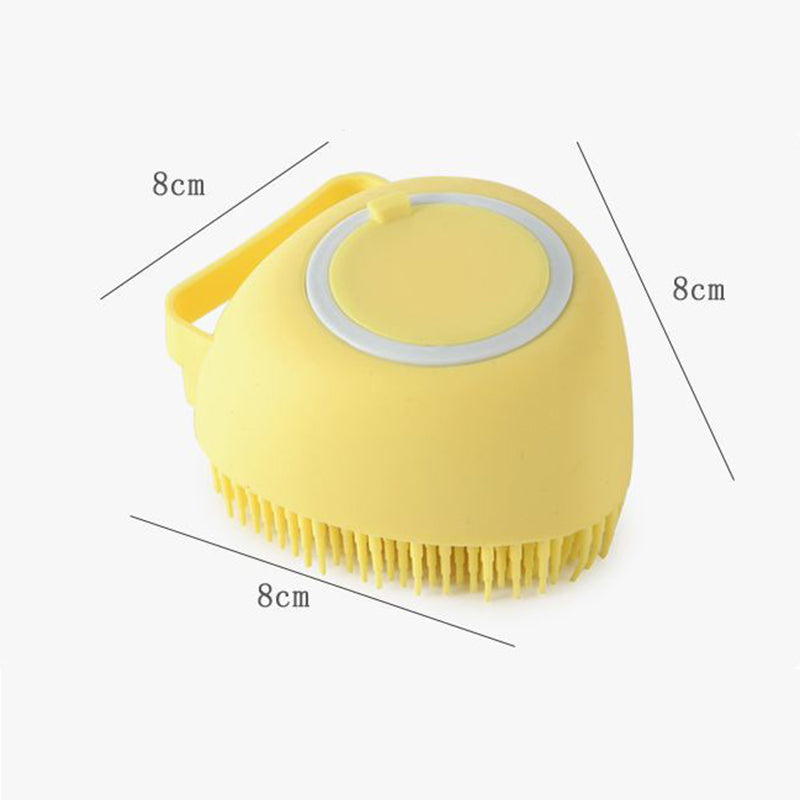 Soft Silicone Pet Bath Brush, Bathroom Puppy Dog Cat Massage Gloves, Safe Grooming Accessories for Pets